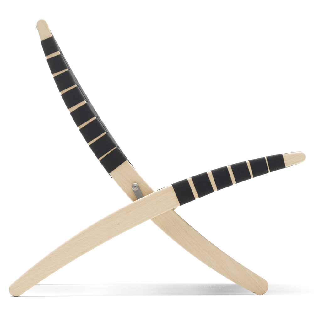 MG501 Cuba Chair - Black Cotton Webbing