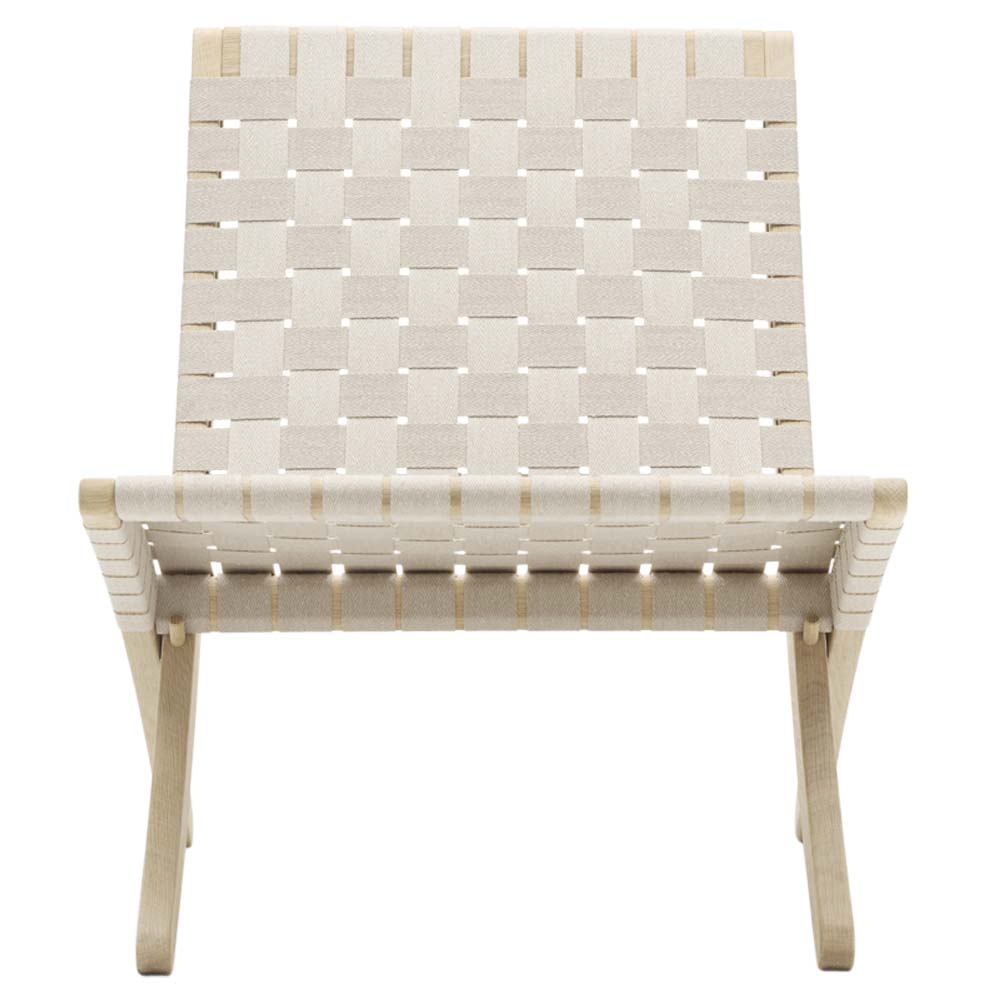 MG501 Cuba Chair - Natural Cotton Webbing