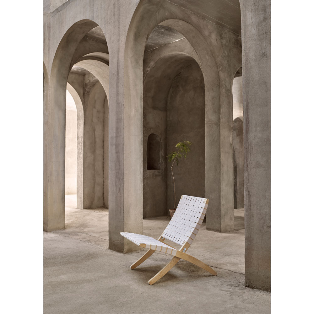 MG501 Cuba Chair - Natural Cotton Webbing