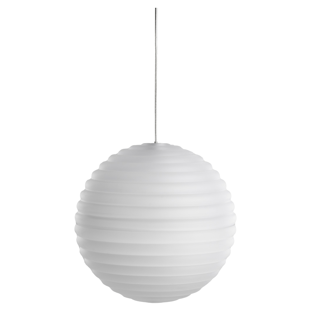 Press Sphere Pendant - Frosted