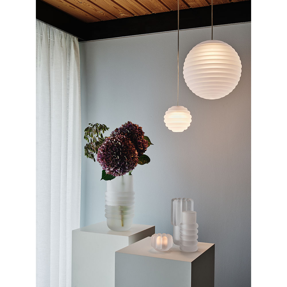 Press Sphere Pendant - Frosted