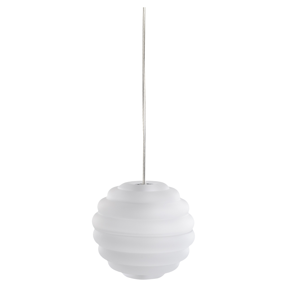 Press Mini Sphere Pendant - Frosted