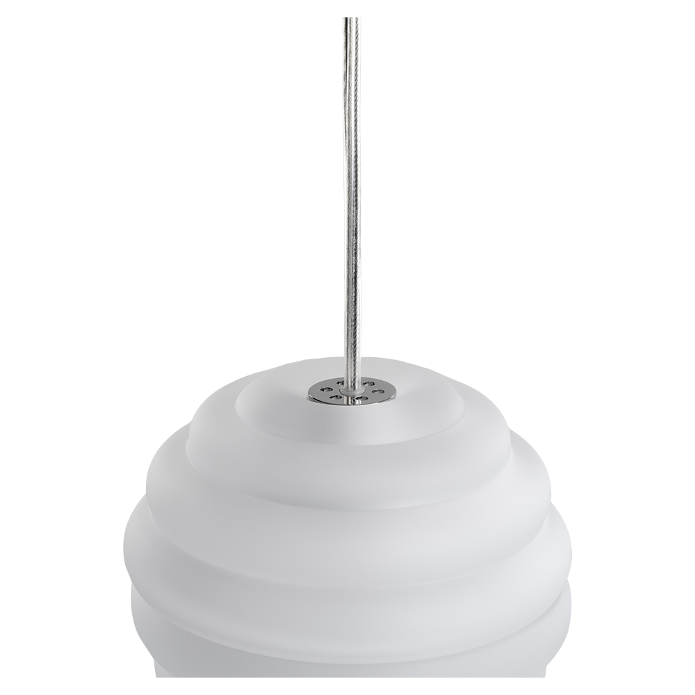 Press Mini Sphere Pendant - Frosted