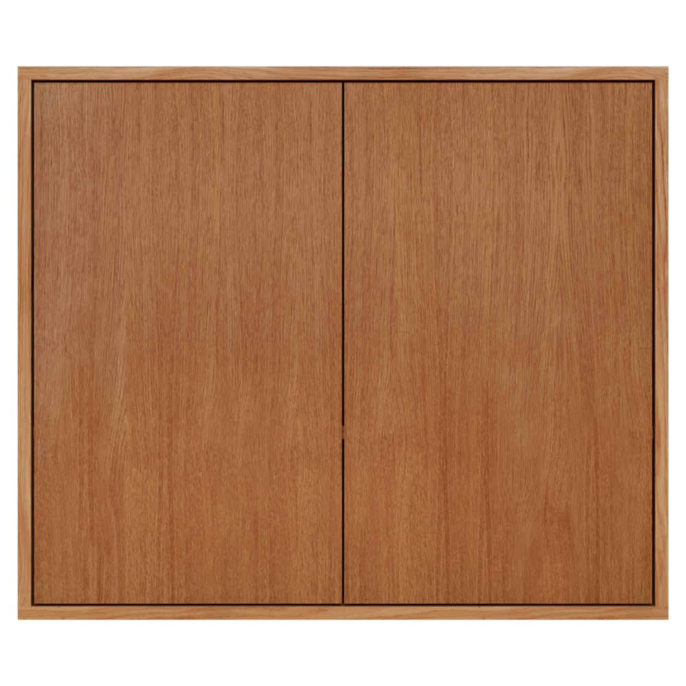 Shelf Library Cabinet - Medium, Natural Oak