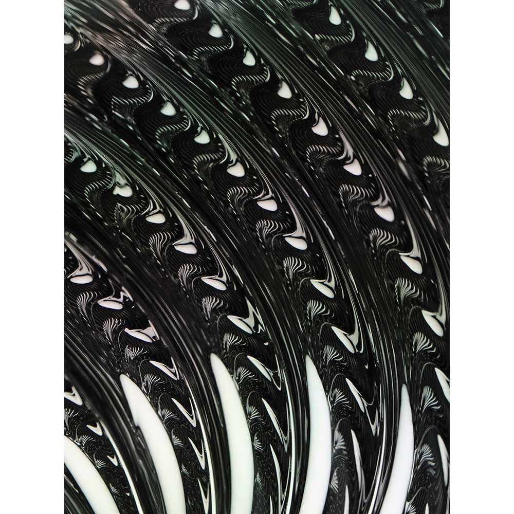 Whirl 18" Pendant - Silver