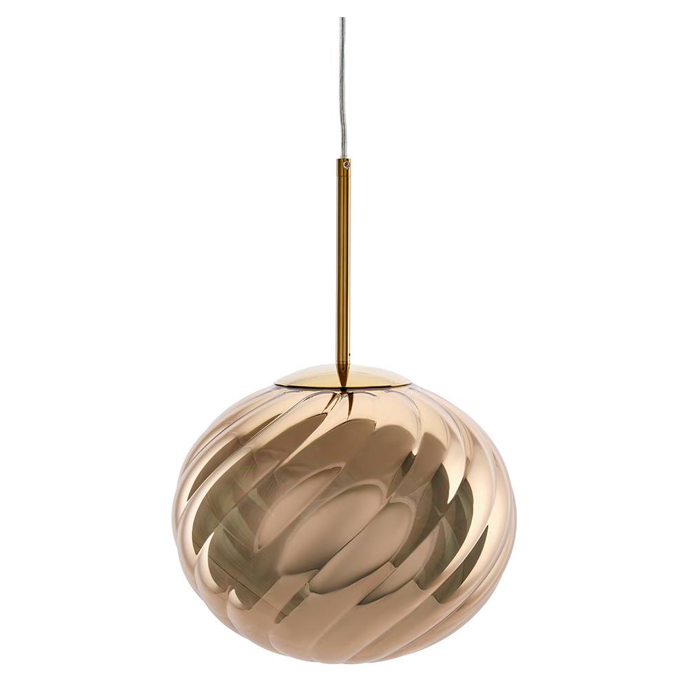 Whirl 12" Pendant - Gold