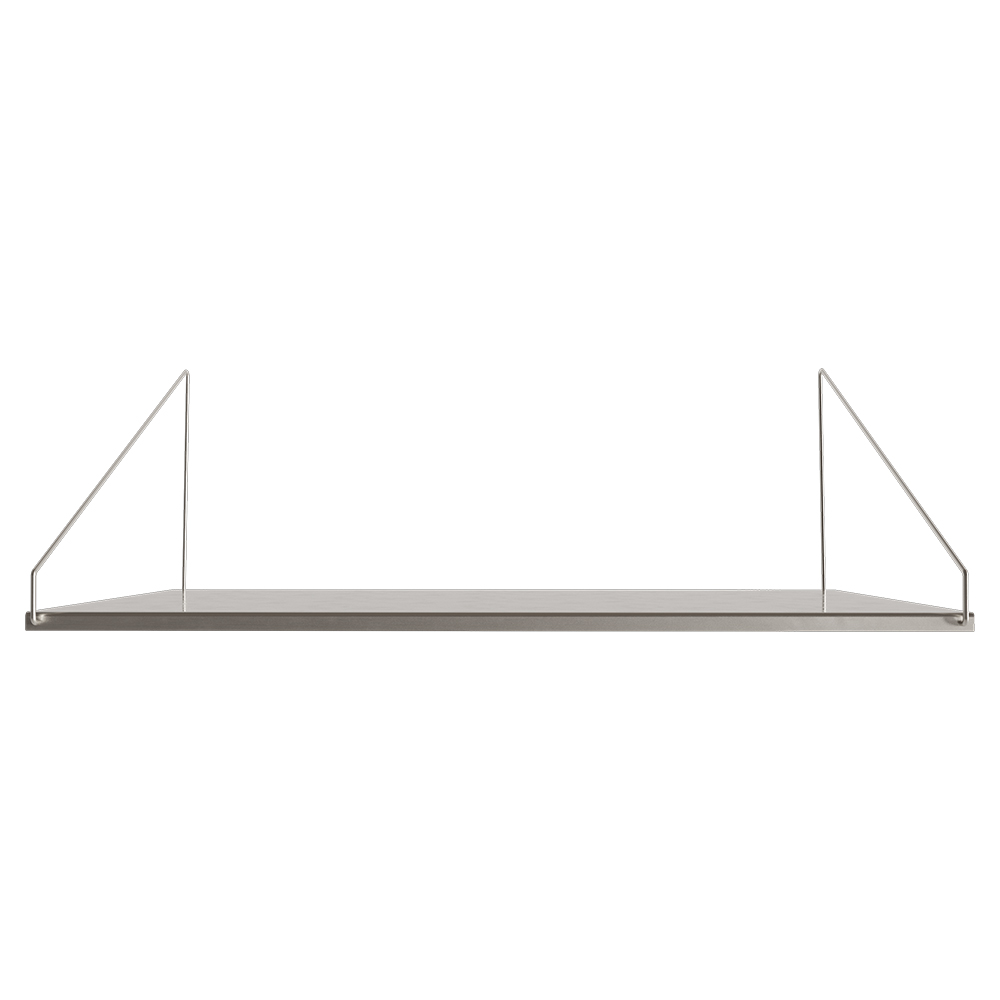 Library Shelf - Stainless Steel | Rouse Home