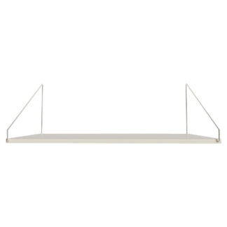 Library Shelf - Warm White Steel